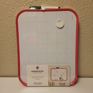 NWT U Brands Modern Bevel Dry Erase Calendar